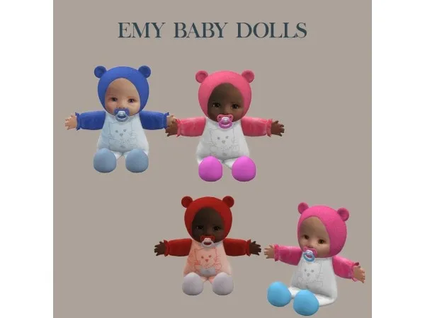 Alpha Baby Dolls by Leosims - The Sims 4 Custom Content