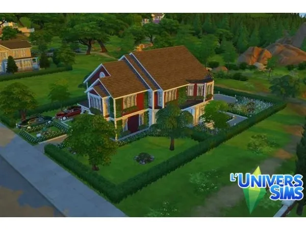 Alpha Halliwell Manor (Charmed) by Luxy - The Sims 4 Custom Content
