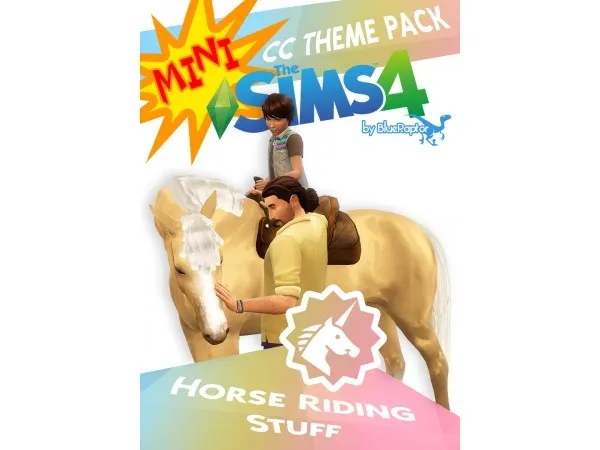 Horse Riding Stuff - CC Theme Pack by BlueRaptor