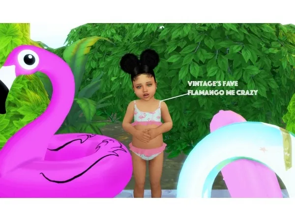 Alpha In Summer Swim Suits by twinbaddie - The Sims 4 Custom Content