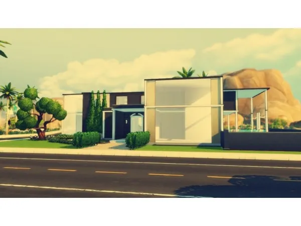Alpha Sunny House by simmingwithmary - The Sims 4 Custom Content