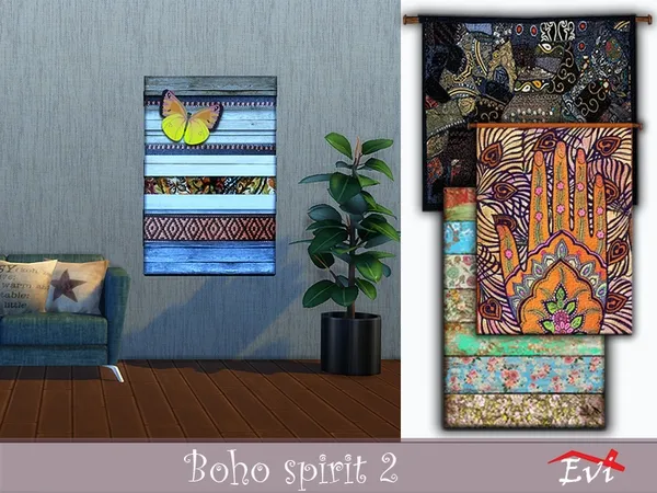 Alpha Boho spirit 2 - The Sims 4 Custom Content