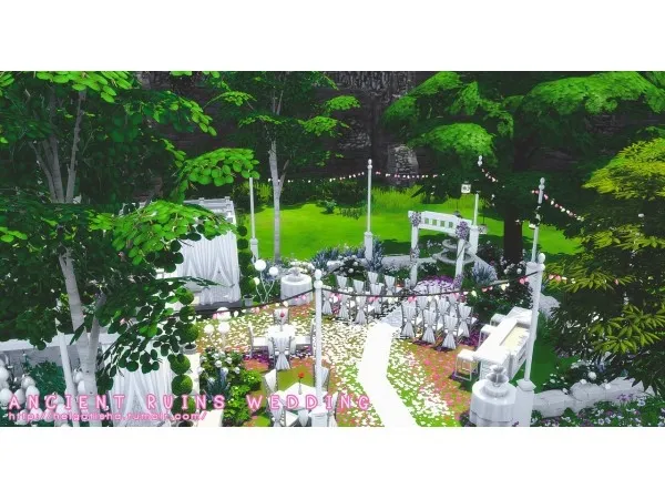Mix Ancient Ruins Wedding by helgatisha - The Sims 4 Custom Content