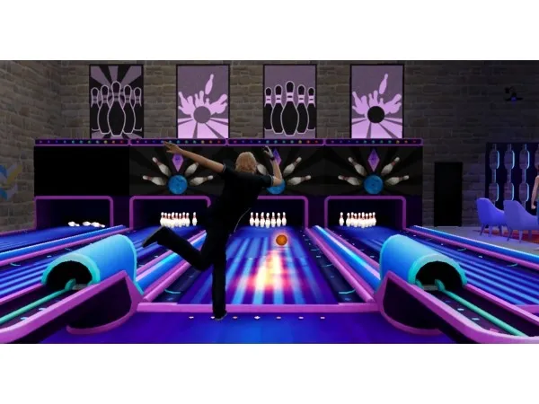 Mix Bowling Career by Marduc_Plays - The Sims 4 Custom Content