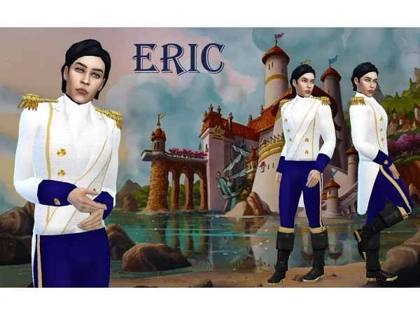 Alpha Eric Wedding Suit by stardustsims4 - The Sims 4 Custom Content