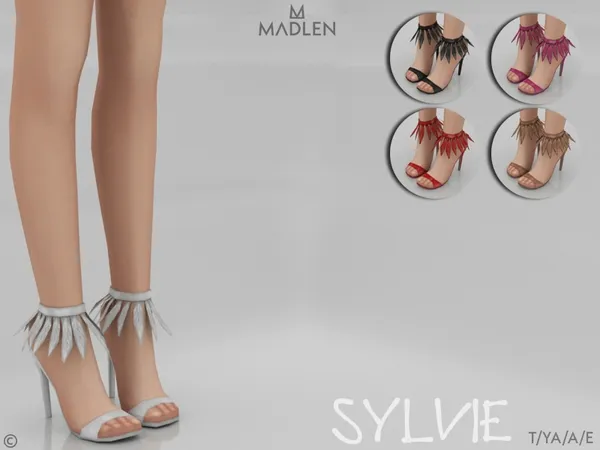 Alpha Madlen Sylvie Shoes - The Sims 4 Custom Content