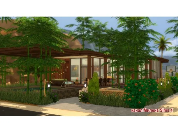 Alpha The house Emik No by mulena - The Sims 4 Custom Content