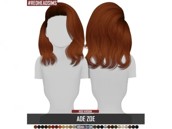 Alpha ADE ZOE KIDS VERSION - The Sims 4 Custom Content