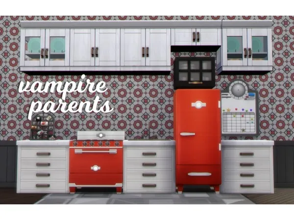 Maxis Match Vampire Parents by rachirdsims - The Sims 4 Custom Content