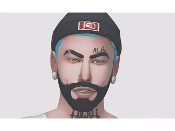 Maxis Match Simlish beanie GTW required by buckgrunt - The Sims 4 Custom Content
