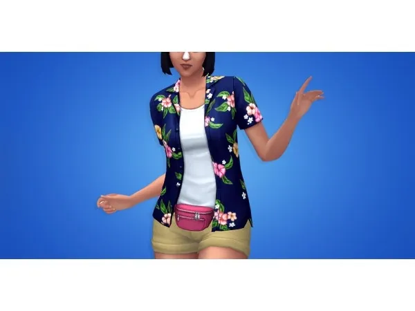 Maxis Match TOURIST OUTFIT BOTTOM SWAP by cupidjuicecc - The Sims 4 Custom Content