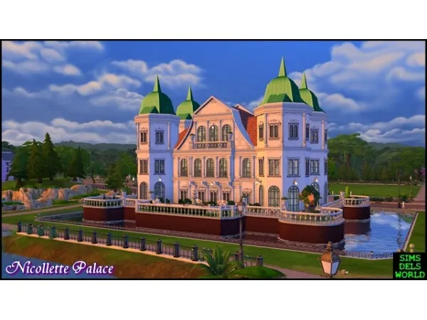 Alpha Nicollette Palace by simsdelsworld - The Sims 4 Custom Content