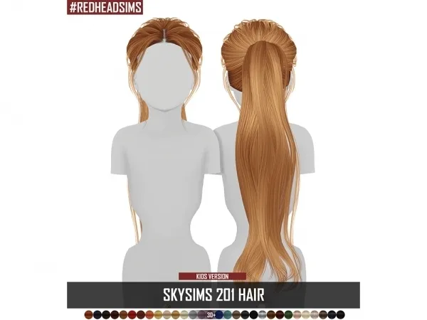 SKYSIMS HAIR KIDS 201