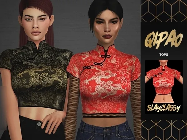 Sims 4 Oriental Clothes - Female
