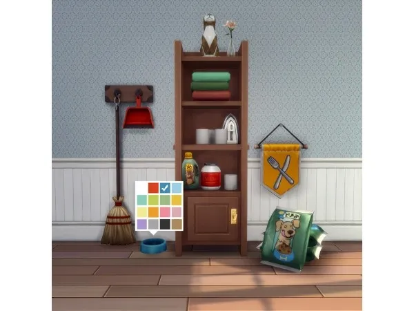 Maxis Match BOW WOW AND MEOW CHOW RECOLORS by boringplayer - The Sims 4 Custom Content