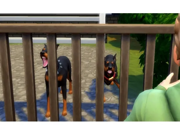 Alpha Not All Dogs Are Nice Poses by simsfinds - The Sims 4 Custom Content