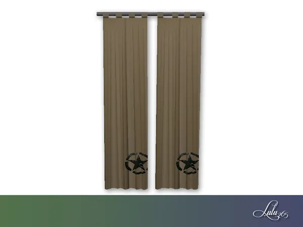 Toddler Boys Bedroom Curtains - The Sims 4 Custom Content