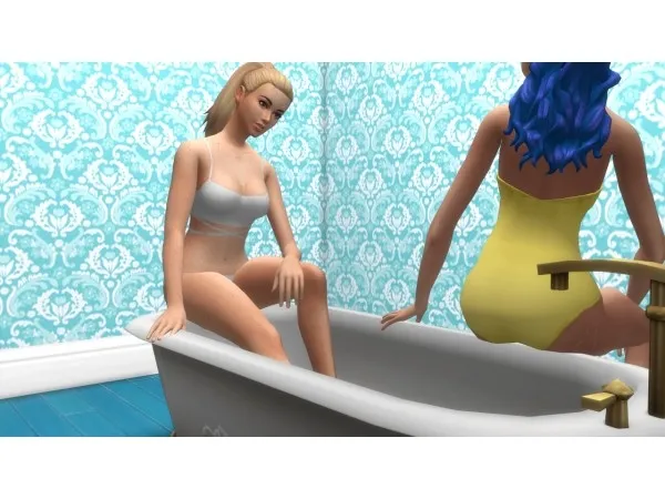 Alpha Bathtub Thoughts (Part 2) by paintgodsims - The Sims 4 Custom Content