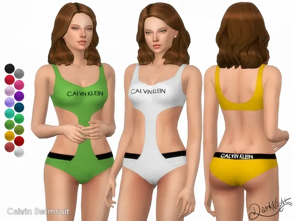 Alpha Calvin Swimsuit - The Sims 4 Custom Content