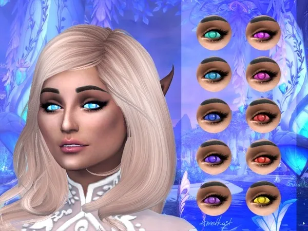 Alpha Arcane radiance eyes - The Sims 4 Custom Content