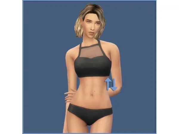 Mix Female Waist and Hip Height Slider by Hellfrozeover - The Sims 4 Custom Content