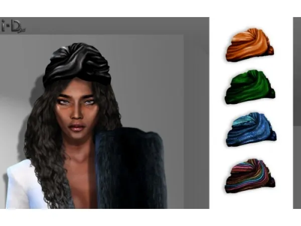 Alpha TURBAN V2 dsims by simsfinds - The Sims 4 Custom Content