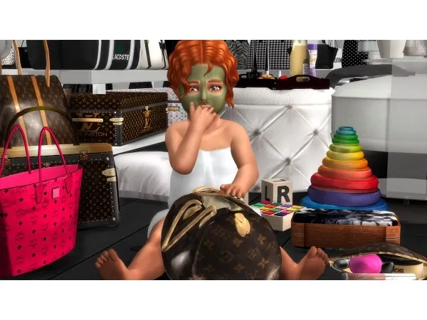 Alpha Just Like Mommy pose pack by trendingsims - The Sims 4 Custom Content