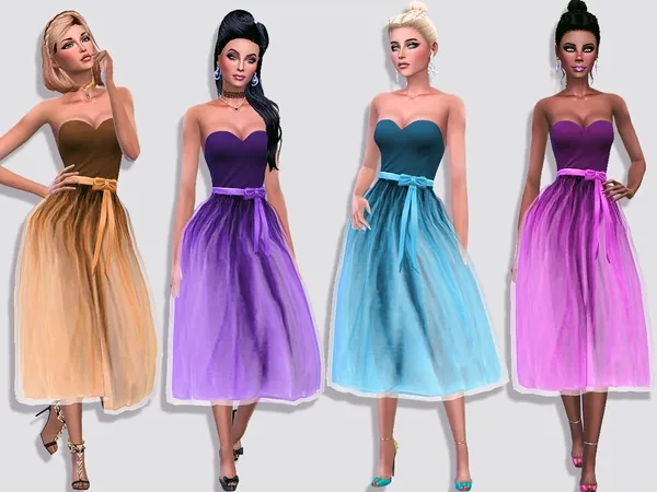 Alpha The tutu - The Sims 4 Custom Content
