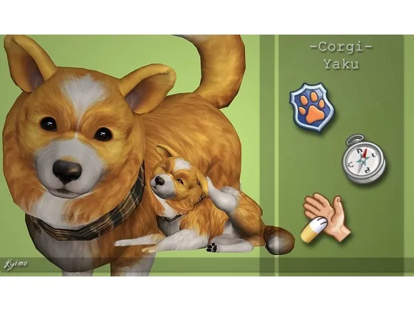 Alpha Sharing Yaku by quirkykyimu - The Sims 4 Custom Content