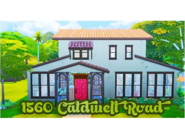 Maxis Match 1560 Caldwell Road by thevoodoosim - The Sims 4 Custom Content