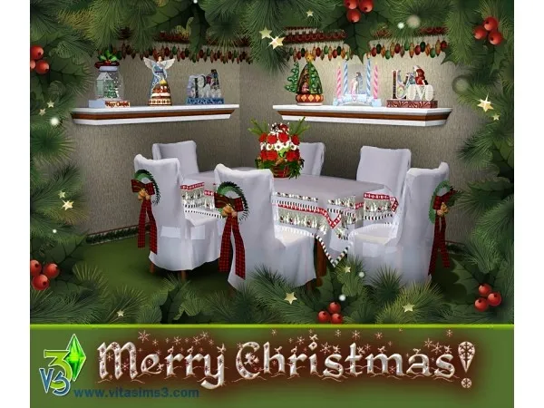 Happy Christmas 2012 by Vitasims3 - The Sims 3 Custom Content