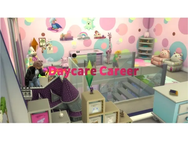 Mix Daycare Career ( to ) by Twilightsims - The Sims 4 Custom Content