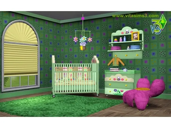 Bee Baby Room by Vitasims3 - The Sims 3 Custom Content