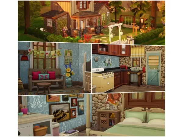 Cute Little Cottage by flauratea