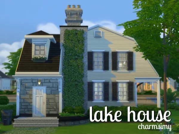 Alpha Lake House by charmsimy - The Sims 4 Custom Content