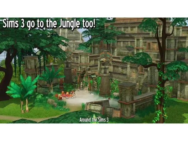 Sims 4 to 3 Adventures in the Jungle by aroundthesims3 - The Sims 3 Custom Content