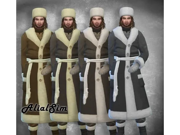 Maxis Match Winter Costume Coat by alialsim - The Sims 4 Custom Content