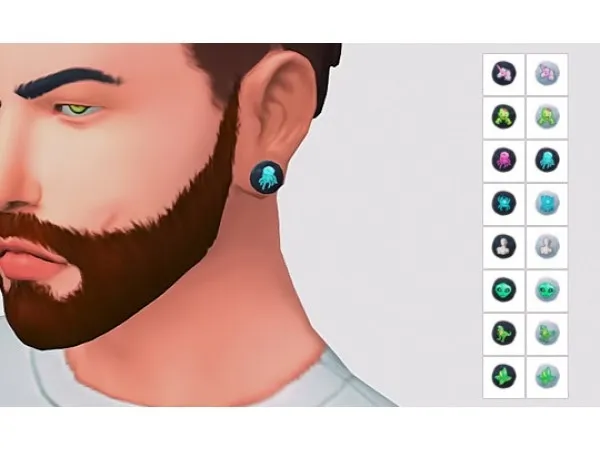 Maxis Match Nemesyms plugs recolors by buckgrunt - The Sims 4 Custom Content