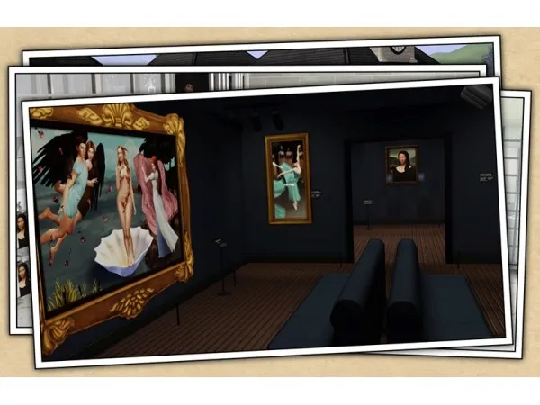 Exhibition Museum Shop by aroundthesims3 - The Sims 3 Custom Content