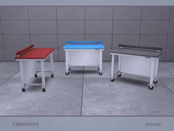 Laboratory Small Laboratory Table - The Sims 4 Custom Content