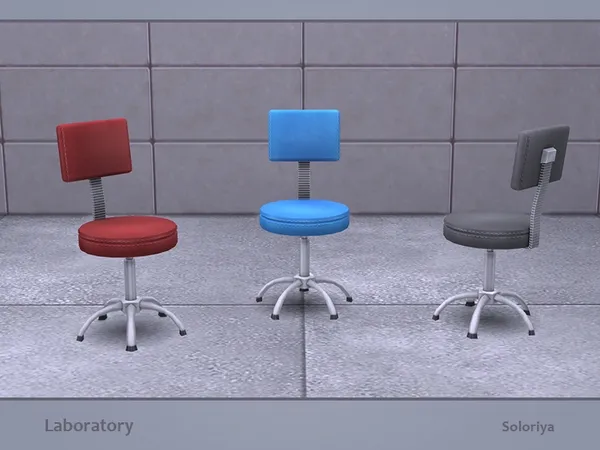 Laboratory Desk Chair - The Sims 4 Custom Content