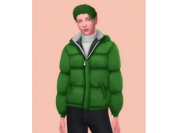 Maxis Match Recolours of deadsimzs Niko Jacket Conversion by yuuletidesimming - The Sims 4 Custom Content