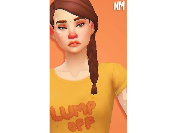 Maxis Match Adventure Time Tops by nativemoonlight - The Sims 4 Custom Content