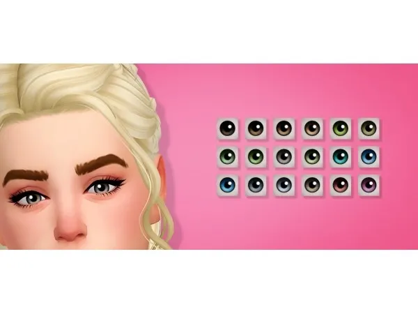 Maxis Match GEM EYES by daenerystubborn - The Sims 4 Custom Content