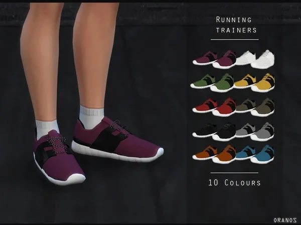 Alpha Running Trainers - The Sims 4 Custom Content