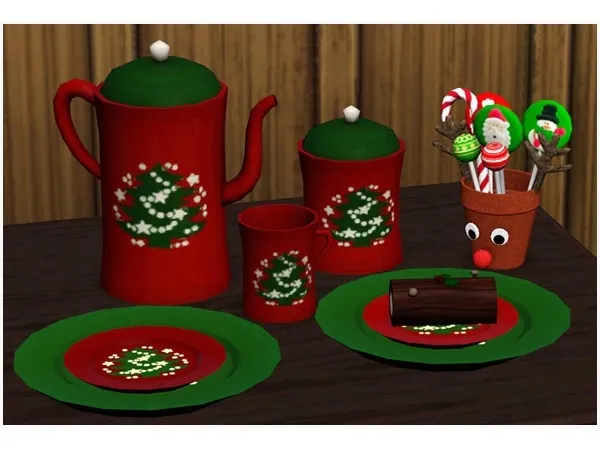Christmas Buffet by aroundthesims3 - The Sims 3 Custom Content
