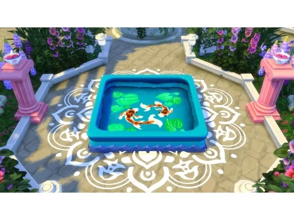 Maxis Match Wading With The Fishes Kids Pool by anastacialove - The Sims 4 Custom Content