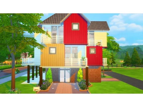 Alpha Cosmopolitan lofts by zebrafizz - The Sims 4 Custom Content