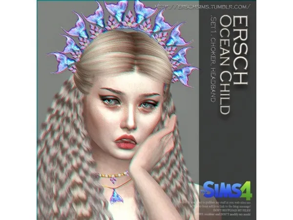 Alpha ERSCH OCEAN CHILD S1 - The Sims 4 Custom Content