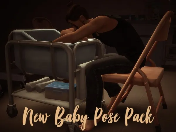 Alpha New Baby Pose Pack plyreality by sim - The Sims 4 Custom Content